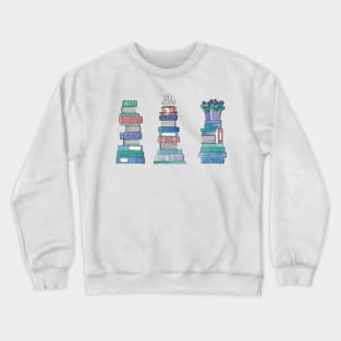 Books and Violets Crewneck Sweatshirt